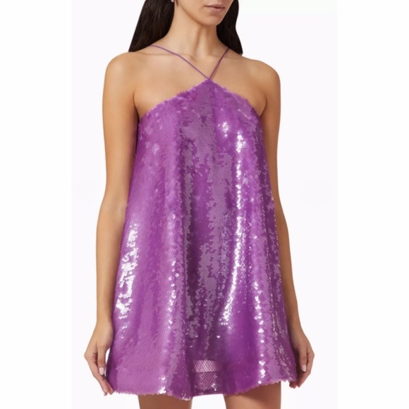 NEW Alexis Shana Dress Violet Medium - Picture 14 of 17